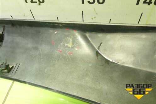 Накладка заднего бампера нижняя (после 2015г) (6415A061) для Mitsubishi Outlander с 2012-2024г (Аутлендер)