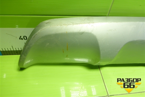 Накладка заднего бампера (до 2020г X-Line) (H086665500) для Kia Rio с 2017г (Рио 4)