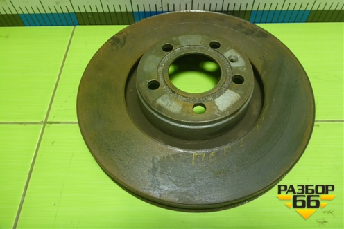 Диск тормозной передний вентилируемый (4F0615301E) для Audi A6 (C6) с 2004-2011г (А6)