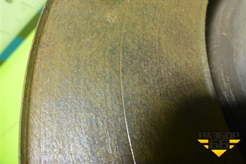 Диск тормозной передний вентилируемый (4F0615301E) для Audi A6 (C6) с 2004-2011г (А6)