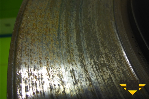 Диск тормозной передний вентилируемый (A2124211312) для Mercedes Benz C-Klass W204 с 2007-2014г (Ц)