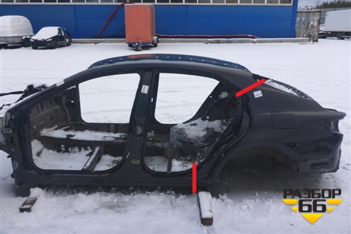 Крыло заднее левое (6160233290) для Toyota Camry V70 с 2017г (Камри)