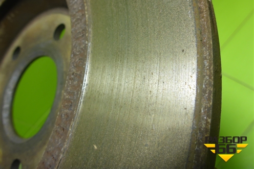 Диск тормозной задний (не вентилируемый) (8K0615601B) для Audi A4 (В8) с 2007-2015г (А4)