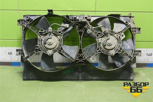 Вентилятор охлаждения радиатора для Mitsubishi Outlander XL с 2006-2012г (Аутлендер ХЛ)