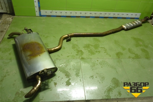 Глушитель (6608025475) для Geely Monjaro с 2021г (Монджаро)