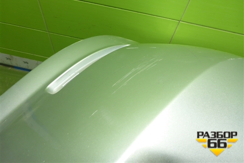 Бампер задний (после 2009г не оригинал) для Renault Logan с 2004-2015г (Логан)