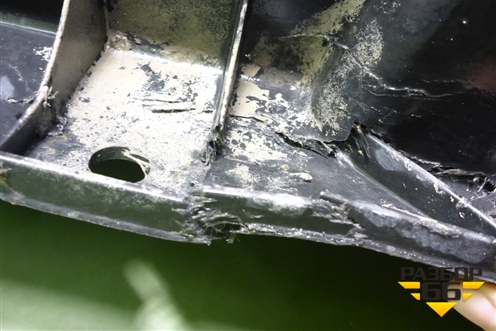 Ниша под запасное колесо (8200021035) для Renault Megane 2 с 2002-2009г (Меган)