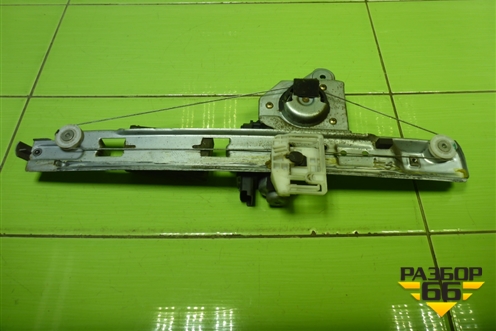 Стеклоподъёмник электрический задний левый для Renault Megane 2 с 2002-2009г (Меган)