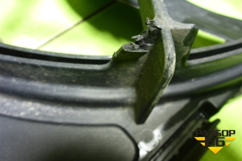 Вентилятор охлаждения радиатора (1308100U3420) для Москвич 3 с 2022г