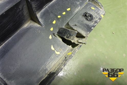 Защита антигравийная (8200343888) для Renault Megane 2 с 2002-2009г (Меган)