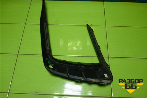 Накладка переднего бампера левая (5NA853665J) для Volkswagen Tiguan с 2016г (Тигуан)