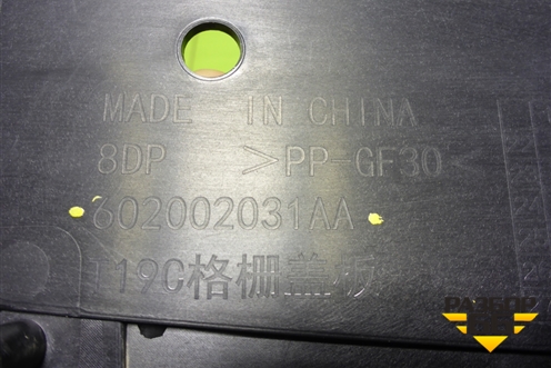 Накладка декоративная на переднюю панель (602002031AA) для OMODA C5 с 2022г (Ц5)