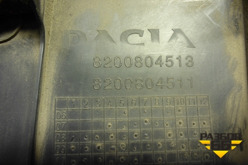 Обшивка стойки центральная правая (8200804511) для Renault Logan с 2004-2015г (Логан)