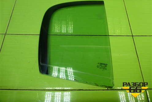 Стекло двери задней правой форточка (седан) для Renault Megane 2 с 2002-2009г (Меган)