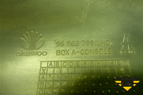 Консоль (96563799) для Daewoo Matiz с 1998-2015г (Матиз)