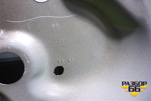 Дверь задняя правая (6RU833056C) для Volkswagen Polo (седан) с 2010г (Поло)