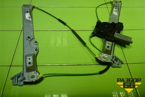 Стеклоподъёмник электрический передний правый (3-х дверный кузов) для Opel Corsa D с 2006-2014г (Корса Д)