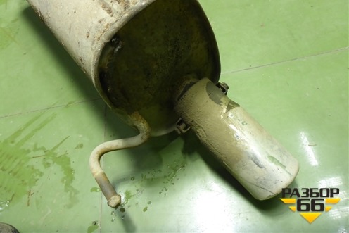 Глушитель (1.3л Z12XEP 3-х дверный кузов) для Opel Corsa D с 2006-2014г (Корса Д)