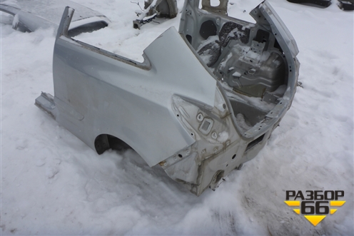 Кузовной элемент (задняя часть 3-х дверный кузов) для Opel Corsa D с 2006-2014г (Корса Д)
