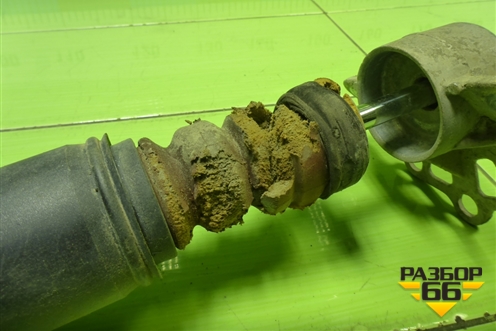 Амортизатор задний правый (дубликат) (DG02139) для Opel Corsa D с 2006-2014г (Корса Д)