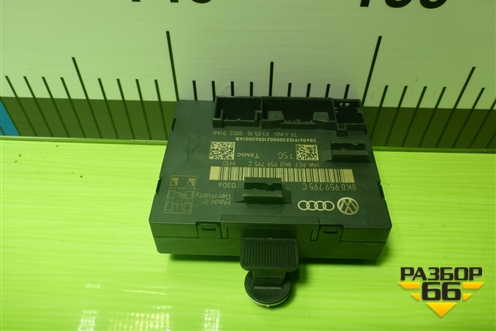 Блок комфорта (двери задней левой) (8K0959795C) для Audi A4 (В8) с 2007-2015г (А4)