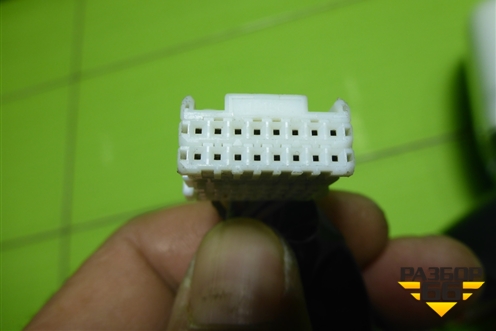 Зеркало левое электрическое (13 контактов без камеры) для Toyota Land Cruiser (300) с 2021г (Ленд Крузер)