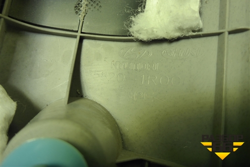 Обшивка стойки лобового стекла правая (858201R000) для Hyundai Solaris с 2010-2016г (Солярис)