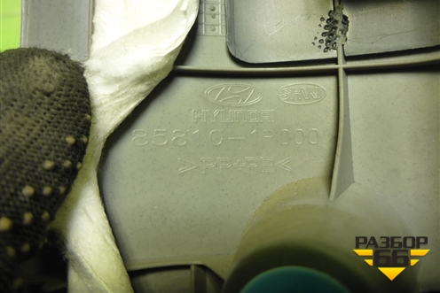 Обшивка стойки лобового стекла левая (858101R000) для Hyundai Solaris с 2010-2016г (Солярис)