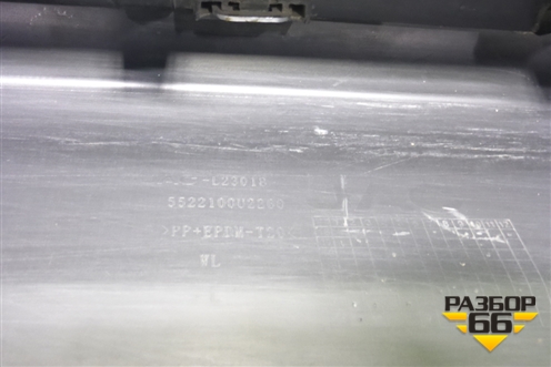 Накладка на порог наружная левая (5522100U2260) для JAC JS3 с 2023-2025г