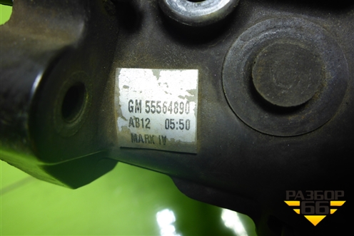Корпус термостата (1.6л А16ХЕR) (55564890) для Opel Astra J с 2009г (Астра Джей)
