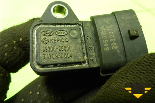 Датчик абсолютного давления (393002B000) для Hyundai Solaris с 2010-2016г (Солярис)