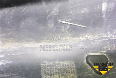 Накладка на порог наружная правая (768506956R) для Renault Duster I с 2010-2021г (Дастер)