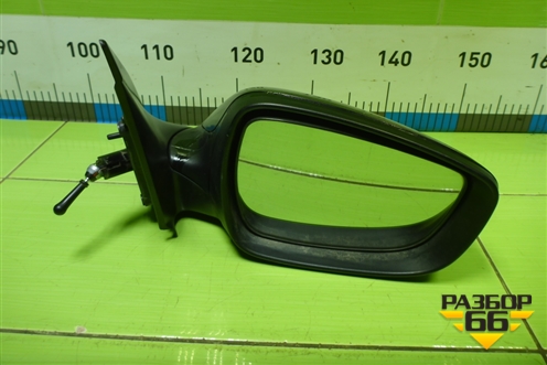 Зеркало правое механическое для Hyundai Solaris с 2010-2016г (Солярис)