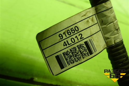 Проводка двери задней левой (механический стеклоподъёмник) (916504L012) для Hyundai Solaris с 2010-2016г (Солярис)