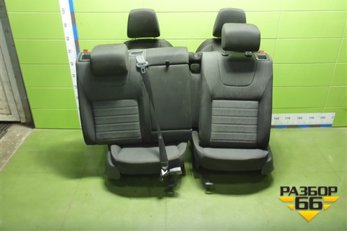 Сиденья комплект (лифтбек, AIR BAG передние, подогрев) для Skoda Octavia (A7) с 2013г (Октавия)