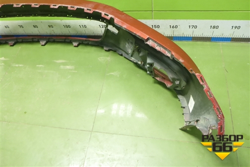 Бампер передний (под омыватели) (5NU807221) для Volkswagen Tiguan с 2007-2011г (Тигуан)