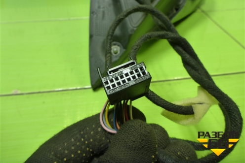 Зеркало правое электрическое (9 контактов) для Skoda Octavia (A7) с 2013г (Октавия)