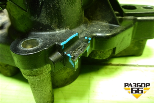 Насос водяной помпа (1.4л CZD с термостатом) (04E121121K) для Skoda Octavia (A7) с 2013г (Октавия)