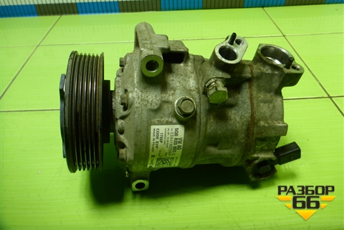 Компрессор кондиционера (1.4л CZD) (5Q0820803L) для Skoda Octavia (A7) с 2013г (Октавия)