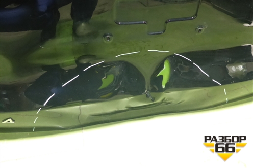 Дверь багажника без стекла (552001121AA) для Chery Tiggo 4 с 2017-2025г (Тиго 4)