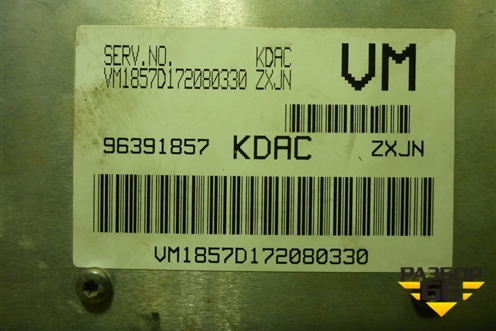 Блок управления двигателем (96391857) для Chevrolet Lanos с 2004г (Ланос)