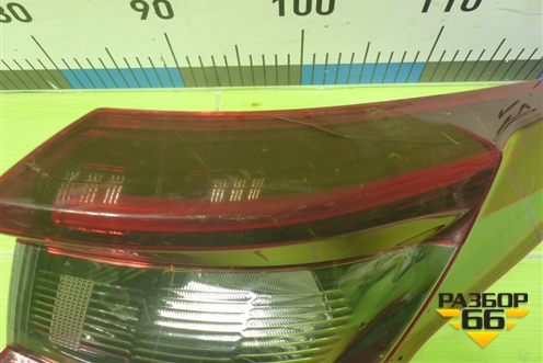 Фонарь задний наружный правый (после 2017г) (26550HV00A) для Nissan Qashqai (J11E) с 2013г (Кашкай)