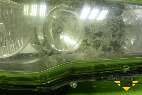 Фара правая (галоген, не оригинал) для Mitsubishi Lancer-X с 2007г (Лансер)