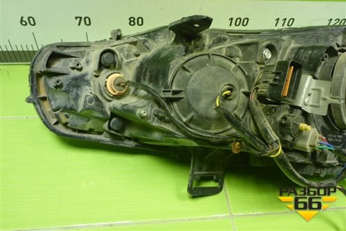 Фара правая (галоген, не оригинал) для Mitsubishi Lancer-X с 2007г (Лансер)