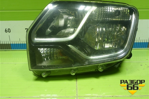 Фара левая (после 2015г галоген) (26605020R) для Renault Duster I с 2010-2021г (Дастер)