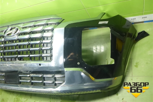 Бампер передний (после 2022г под омыватель и парктроник) для Hyundai Palisade с 2018г (Палисад)