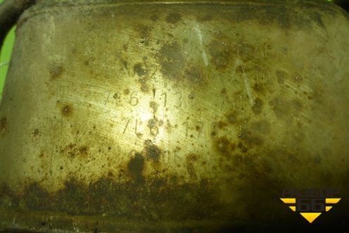 Приёмная труба глушителя (2.5л BAC) (7L6131701L) для Volkswagen Touareg c 2002-2010г (Туарег)