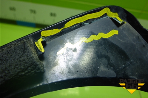 Накладка на фару (левая) (2803128XKN04A) для Haval Dargo с 2022г (Дарго)