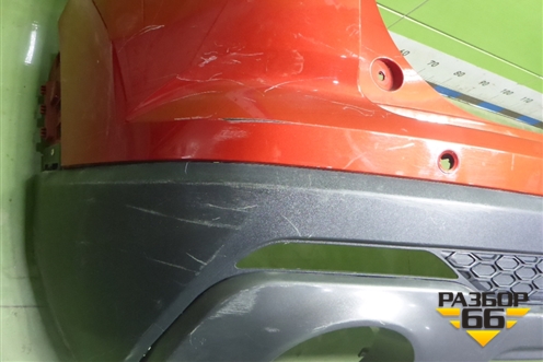 Бампер задний (под парктроник) (2804111BQ01) для Changan CS35 Plus с 2018г (ЦС 35 плюс)