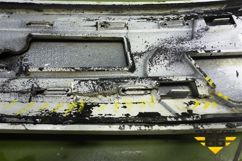 Бампер передний левая часть  (81416105825) для MAN TGX с 2007г (ТГХ)